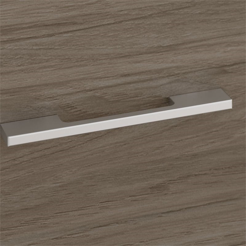 Office 500 72W Desk Hutch in Modern Hickory - Engineered Wood