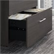 Office 500 Lateral File Cabinet with Hutch in Storm Gray - Engineered Wood