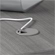 400 Series 60W x 30D Table Desk in Platinum Gray - Engineered Wood