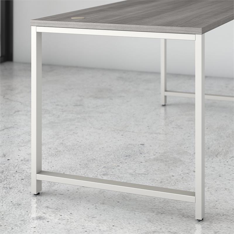 400 Series 72W x 30D Table Desk in Platinum Gray - Engineered Wood