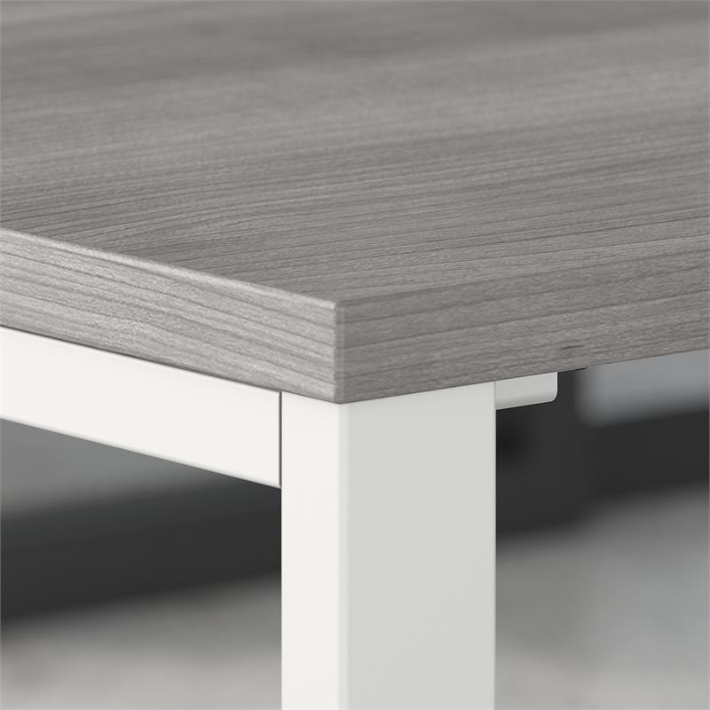 400 Series 48W x 24D Table Desk in Platinum Gray - Engineered Wood