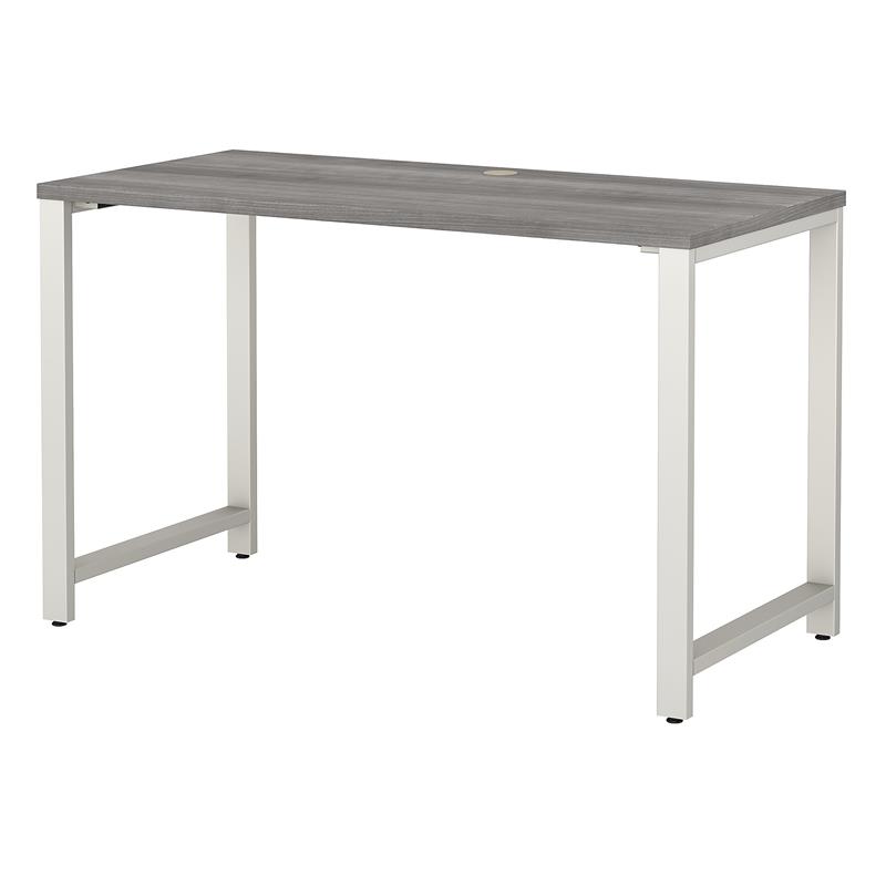 400 Series 48W x 24D Table Desk in Platinum Gray - Engineered Wood