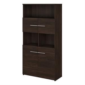 Bush Business Furniture Office 500 36W 5 Shelf Bookcase With Doors