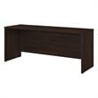 Office 500 72W x 24D Credenza Desk in Black Walnut - Engineered Wood