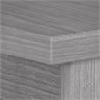 Studio C 72W L Shaped Desk with 42W Return in Platinum Gray - Engineered Wood