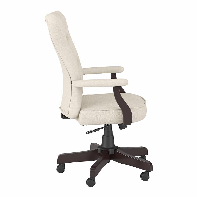 Cream office chair online without arms