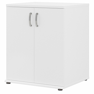 bush business furniture universal floor storage cabinet with doors
