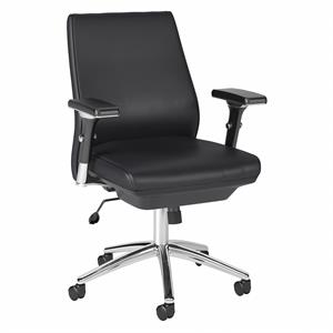 Move 40 Series Mid Back Leather Executive Office Chair