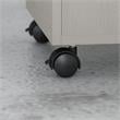 Echo L Shaped Desk with Mobile File Cabinet in Gray Sand - Engineered Wood