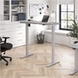 Move 40 Series 48W Adjustable Standing Desk in Platinum Gray - Engineered Wood