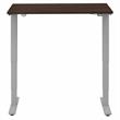 Move 40 Series 48W x 30D Adjustable Desk in Black Walnut - Engineered Wood