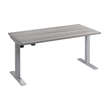Move 40 Series 60W Adjustable Standing Desk in Platinum Gray - Engineered Wood