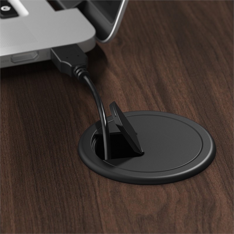 Move 40 Series 72W Adjustable Standing Desk in Black Walnut - Engineered Wood