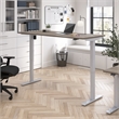 Move 40 Series 72W Adjustable Standing Desk in Modern Hickory - Engineered Wood