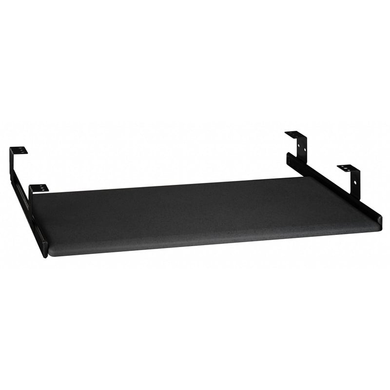 Bush Business Furniture Universal Keyboard Shelf with Galaxy Finish