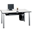 Bush Business Furniture Universal Keyboard Shelf with Galaxy Finish