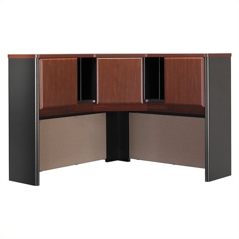 Bush Business Series A 48 Corner Hutch In Hansen Cherry