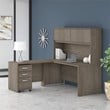 Studio C 72W Desk Hutch in Modern Hickory - Engineered Wood
