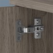 Studio C 72W Desk Hutch in Modern Hickory - Engineered Wood