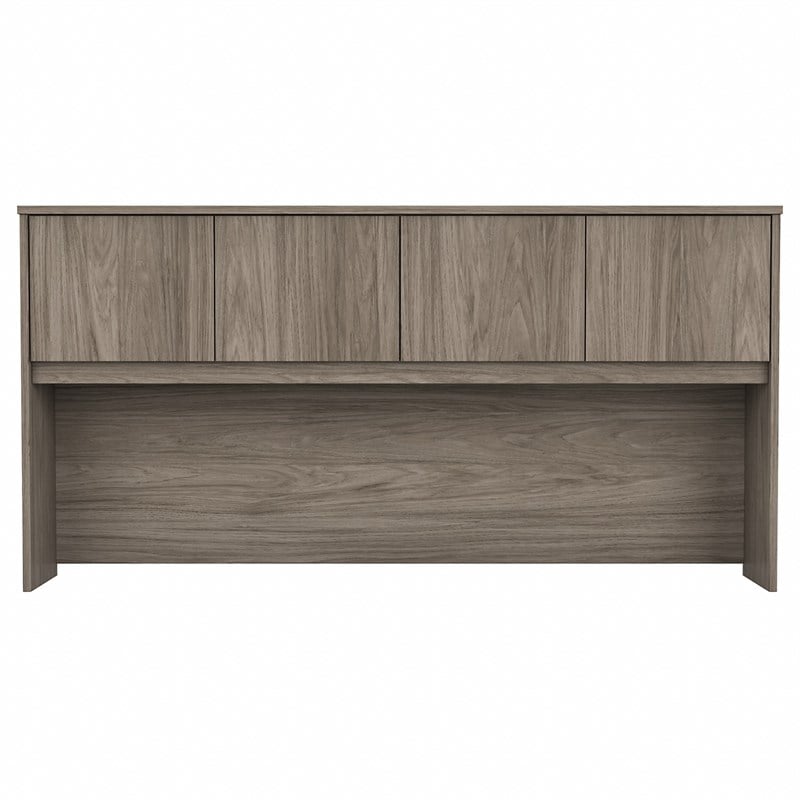 Studio C 72W Desk Hutch in Modern Hickory - Engineered Wood