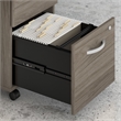 Studio C 72W x 30D Office Desk with Drawers in Modern Hickory - Engineered Wood