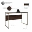 Hybrid 48W x 24D Computer Table Desk in Black Walnut - Engineered Wood