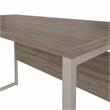 Hybrid 48W x 24D Computer Table Desk in Modern Hickory - Engineered Wood