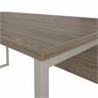 Hybrid 60W x 30D Computer Table Desk in Modern Hickory - Engineered Wood