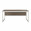 Hybrid 72W x 30D Computer Table Desk in Modern Hickory - Engineered Wood