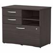 Studio C Office Storage Cabinet with Drawers in Storm Gray - Engineered Wood