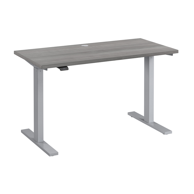 Move 60 Series 48W Adjustable Standing Desk in Platinum Gray - Engineered Wood