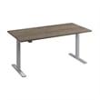 Move 60 Series 60W Adjustable Standing Desk in Modern Hickory - Engineered Wood