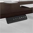 Move 60 Series 72W x 30D Adjustable Desk in Black Walnut - Engineered Wood