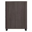 Hybrid 3 Drawer Mobile File Cabinet in Storm Gray - Engineered Wood