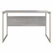 Hybrid 48W x 24D Computer Table Desk in Platinum Gray - Engineered Wood