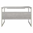 Hybrid 48W x 24D Computer Table Desk in Platinum Gray - Engineered Wood
