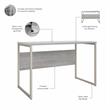 Hybrid 48W x 24D Computer Table Desk in Platinum Gray - Engineered Wood