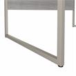 Hybrid 48W x 30D Computer Table Desk in Platinum Gray - Engineered Wood