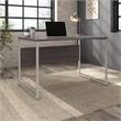 Hybrid 48W x 30D Computer Table Desk in Storm Gray - Engineered Wood