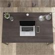 Hybrid 48W x 30D Computer Table Desk in Storm Gray - Engineered Wood