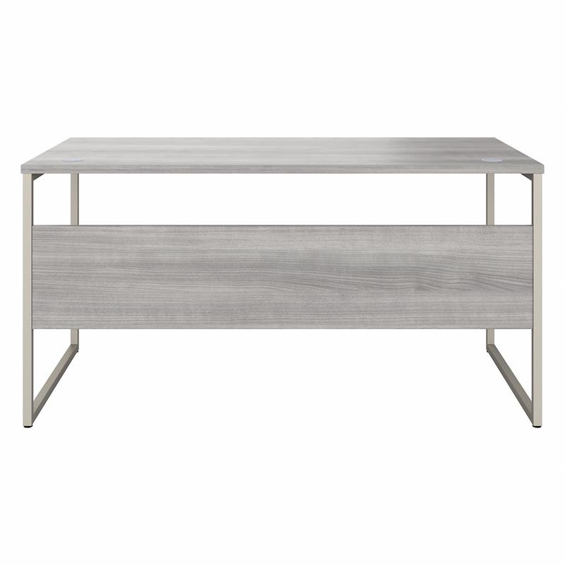 Hybrid 60W x 30D Computer Table Desk in Platinum Gray - Engineered Wood