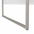 Hybrid 60W x 30D Computer Table Desk in White - Engineered Wood