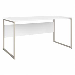 hybrid 60w x 30d computer table desk in white - engineered wood