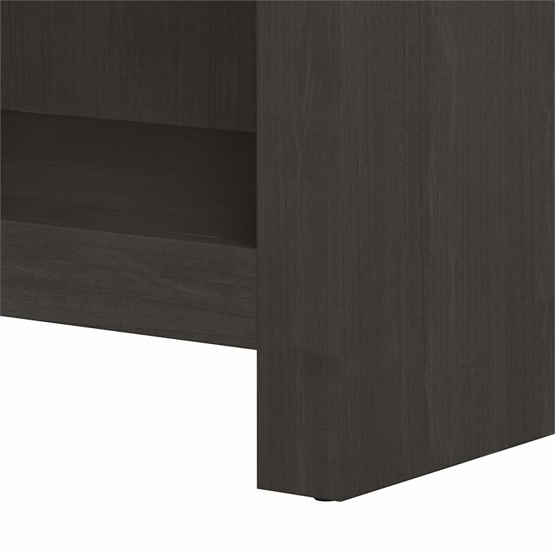 Echo 56W Craft Table in Charcoal Maple - Engineered Wood