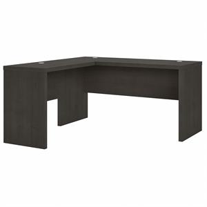 Echo L Shaped Desk in Charcoal Maple - Engineered Wood