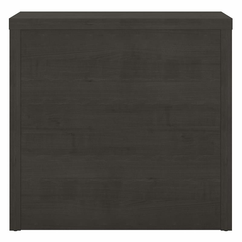 Echo 2 Drawer Lateral File Cabinet in Charcoal Maple - Engineered Wood