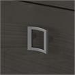 Echo 2 Drawer Lateral File Cabinet in Charcoal Maple - Engineered Wood