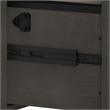 Echo 2 Drawer Lateral File Cabinet in Charcoal Maple - Engineered Wood
