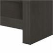 Echo 5 Shelf Bookcase in Charcoal Maple - Engineered Wood