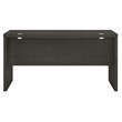 Echo 60W Bow Front Desk in Charcoal Maple - Engineered Wood